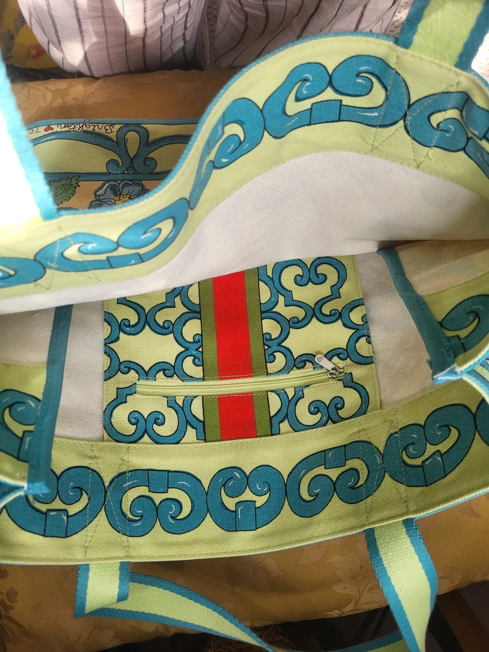 Brighton Tote Shoulder Bag “A Winters Love Note”